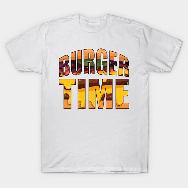 Anytime can be burger time T-Shirt by Moon Lit Fox